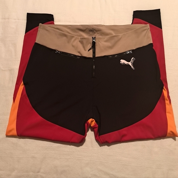 Puma Women's size XXL multi bright color Love leggings, NWOT - Picture 3 of 14